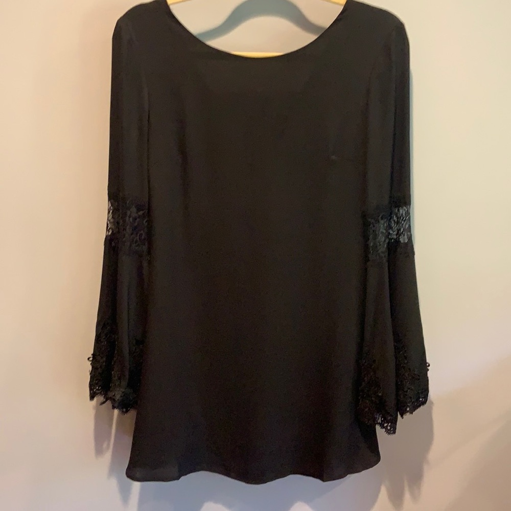 Flowy black dress